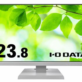 アイオーデータ｜I-O DATA 液晶ディスプレイ(23.8型/ADS/FullHD 1920×1080/75Hz/5ms/HDMI/D-sub/VESA/5年保証・無輝点保証)(ホワイト) アイオーデータ LCD-A241DW