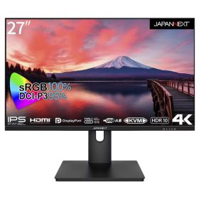 JAPANNEXT 27型4K対応液晶ディスプレイ ブラック JN-IPS273UHDR-C65W [JNIPS273UHDRC65W]