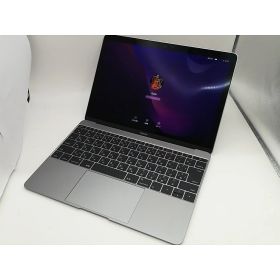【中古】Apple MacBook 12インチ CTO (Early 2016) スペースグレイ Core m5 (1.2G)/8G/512G(SSD)/intel HD 515【川崎駅前】保証期間1ヶ月【ランクB】