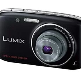 【中古】パナソニック デジタルカメラ ルミックス S2 光学4倍 ブラック DMC-S2-K