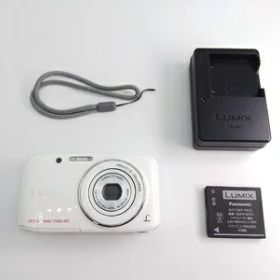 【中古】 パナソニック デジタルカメラ ルミックス S2 光学4倍 ホワイト DMC-S2-W