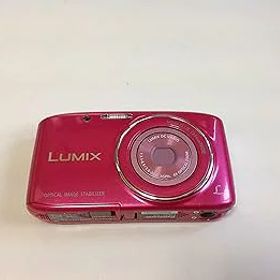 【中古】【39shop】パナソニック★デジタルカメラ ルミックス S2 光学4倍 ピンク DMC-S2-P（良い）