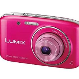【中古】【39shop】パナソニック★デジタルカメラ ルミックス S2 光学4倍 ピンク DMC-S2-P（良い）