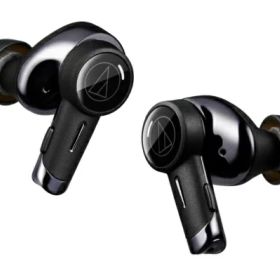 オーディオテクニカ｜audio-technica 完全ワイヤレスイヤホン BK ATH-TWX9MK2BK [ワイヤレス(左右分離) /カナル型 /ノイズキャンセリング対応 /Bluetooth対応 /USB]