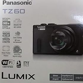 【中古】パナソニック デジタルカメラ ルミックス TZ60 光学30倍 シルバー DMC-TZ60-S