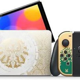 【中古】(非常に良い)Nintendo Switch(有機ELモデル) ゼルダの伝説 ティアーズ オブ ザ キングダムエディション