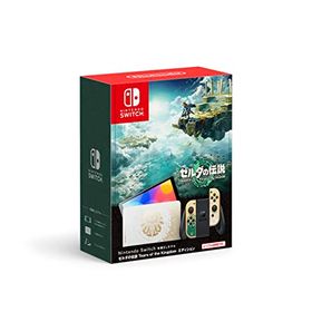 【中古】「ほぼ新品」Nintendo Switch(有機ELモデル) ゼルダの伝説 ティアーズ オブ ザ キングダムエディション