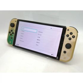【中古】Nintendo Switch 本体 (有機ELモデル) HEG-S-KDAAA ゼルダの伝説 ティアーズ オブ ザ キングダムエディション【秋葉4号】保証期間1ヶ月【ランクB】