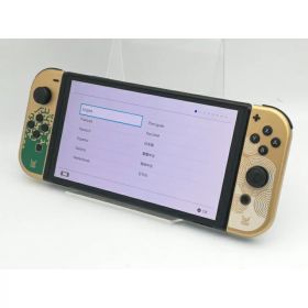 【中古】Nintendo Switch 本体 (有機ELモデル) HEG-S-KDAAA ゼルダの伝説 ティアーズ オブ ザ キングダムエディション【新宿】保証期間1ヶ月【ランクB】