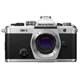 【10,000円キャッシュバック対象商品 9月13日まで】 OM SYSTEM オーエムシステム OM-3 ボディ SLV シルバー ミラーレス一眼カメラ