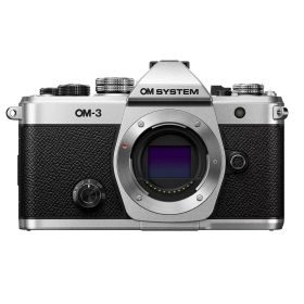 【10,000円キャッシュバック対象商品 9月13日まで】 OM SYSTEM オーエムシステム OM-3 ボディ SLV シルバー ミラーレス一眼カメラ