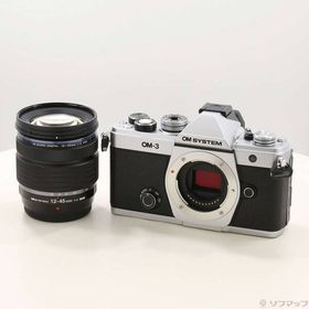 【中古】OM SYSTEM OM-3 12-45mm F4.0 PRO レンズキット 【349-ud】