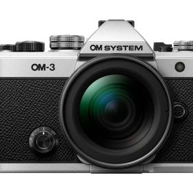 【ポイント10倍】 OMデジタルソリューションズ デジタル一眼カメラ OM SYSTEM OM-3 12-45mm F4.0 PRO レンズキット [タイプ：ミラーレス 画素数：2293万画素(総画素) 2037万画素(有効画素) 撮像素子：フォーサーズ 4/3型 LiveMOS 重量：413 g] 【P10倍】