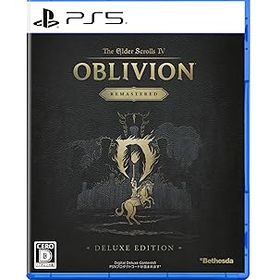 【中古】The Elder Scrolls IV: Oblivion Remastered - Deluxe Edition -PS5 【特典】ゲーム本編（ディスク）、引換コード（特別なアカトシュとメエルー