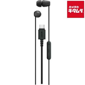 ソニー カナル型 イヤホン IER-EX15C BZ ブラック 《納期約2週間》