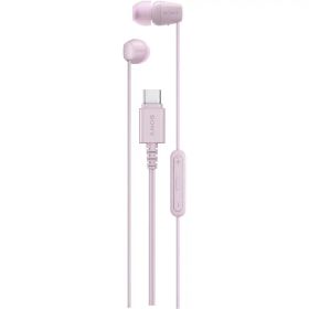 ソニー SONY USBタイプCイヤホン ピンク IER-EX15C PZ