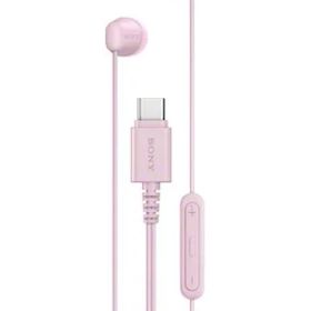 Sony IER-EX15C/P 密閉型ステレオヘッドホン（入力プラグ USB Type-C） ピンク