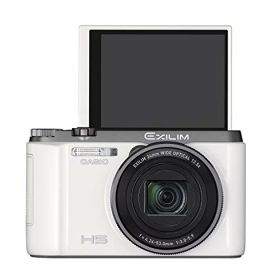 【中古】【非常に良い】CASIO デジタルカメラ EXILIM EXZR1100WE 自分撮りチルト液晶 1610万画素 光学12.5倍ズーム EX-ZR1100WE ホワイト