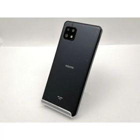 【中古】SHARP au 【SIMフリー】 AQUOS sense6s ブラック 4GB 64GB SHG07【三宮センター】保証期間1ヶ月【ランクC】