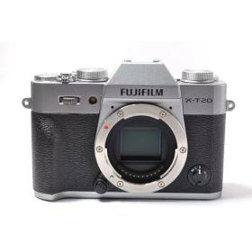 【中古】【1ヶ月保証】 富士フイルム FUJIFILM X-T20 ボディ シルバー ミラーレス一眼