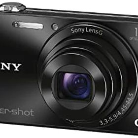 【中古】【39shop】SONY★デジタルカメラ Cyber-shot WX220 光学10倍 ブラック DSC-WX220-B（良い）