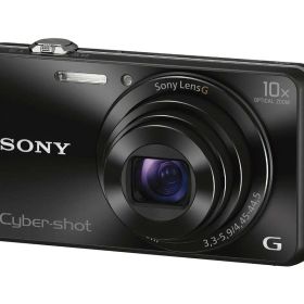 【中古】【非常に良い】SONY デジタルカメラ Cyber-shot WX220 光学10倍 ブラック DSC-WX220-B