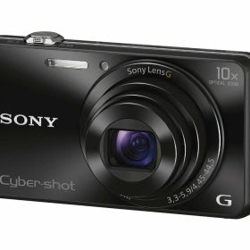 【中古】【非常に良い】SONY デジタルカメラ Cyber-shot WX220 光学10倍 ブラック DSC-WX220-B