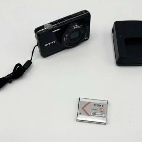 【中古 動作確認済】 SONY デジタルカメラ Cyber-shot WX220 光学10倍 ブラック DSC-WX220-B デジカメ 入学式 入園式 卒業式 卒園式 歓迎会 送迎会 自撮り セルフィー 花見 旅行 ブラブラ 思い出 想い出 日常 Vlog カメラ男子 カメラ女子