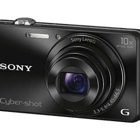 【中古】SONY デジタルカメラ Cyber-shot WX220 光学10倍 ブラック DSC-WX220-B