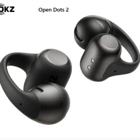 ワイヤレスイヤホン【SHOKZ】OpenDots2 (ブラック) オープンドッツツー OPENDOTS2
