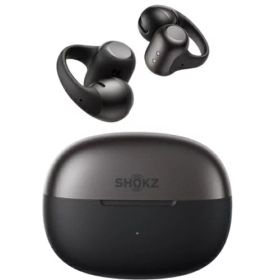 Shokz(AfterShokz)(ショックス(アフターショックス)) OpenDots 2 ブラック 完全ワイヤレスイヤホン SKZ-EP-000069 イヤーカフ型 11.8mmドライバー Bluetooth対応