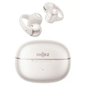 ショックス イヤーカフ型完全ワイヤレスイヤホン OpenDots 2 （パールホワイト） SKZ-EP-000070 Shokz