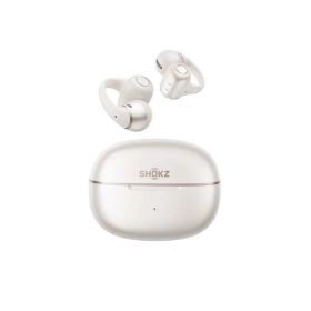 Shokz ショックス イヤーカフ型完全ワイヤレスイヤホン OpenDots2 SKZ-EP-000070 Pearl White SKZEP000070 (納期目安2-3週間)