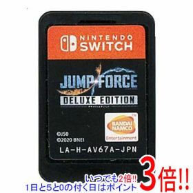【中古】JUMP FORCE デラックスエディション Nintendo Switch ソフトのみ ラベルいたみ