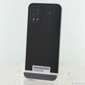 【中古】ZTE Libero 5G III 64GB ブラック ZESBY3 Y!mobile SIMフリー 【297-ud】