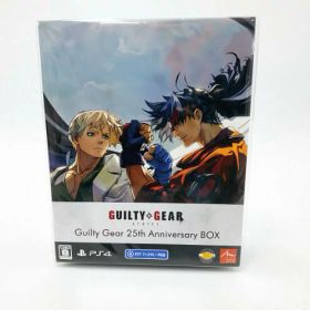 GUILTY GEAR -STRIVE- GG 25th Anniversary BOX【同梱物】『GGST シーズンパス3』ダウンロードコード & 『GGST ギルティギア25周年記念 特別追加カラー』特製ボックス同梱 - PS4 4510772230124