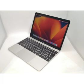 【中古】Apple MacBook 12インチ CoreM3:1.2GHz 256GB シルバー MNYH2J/A (Mid 2017)【高崎モントレー】保証期間1ヶ月【ランクC】