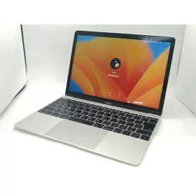 【中古】Apple MacBook 12インチ CoreM3:1.2GHz 256GB シルバー MNYH2J/A (Mid 2017)【広島本通】保証期間1ヶ月【ランクC】