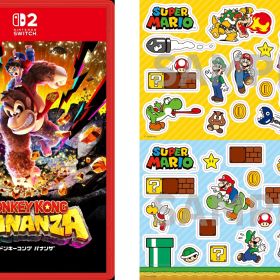 【楽天ブックス限定特典】ドンキーコング バナンザ(「スーパーマリオ」ステッカー2種)