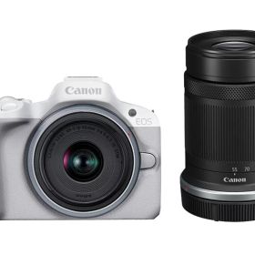 Canon EOS R50 ダブルズームキット [ホワイト]【お取り寄せ（2週から3週間程度での入荷、発送）】