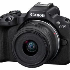 Canon EOS R50 RF-S18-45 IS STM レンズキット [ブラック]【お取り寄せ商品（3週間から4週間程度での入荷、発送）】