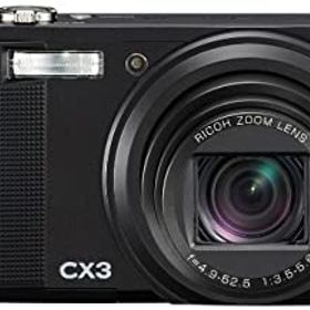 【中古】【39shop】RICOH★デジタルカメラ CX3 ブラック CX3BK（良い）