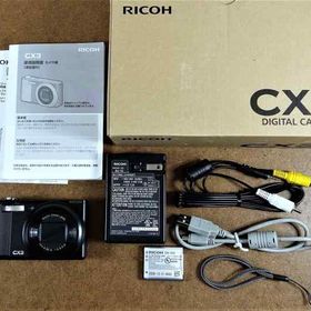 【中古】RICOH デジタルカメラ CX3 ブラック ブラック CX3BK カメラ 中古 人気 おすすめ 高画質