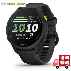 GARMIN(ガーミン)スマートウォッチ Forerunner 70 Black ロングバッテリー スマートウォッチモード 約 13 日間 高精度GPS ランニングウォッチ AMOLEDディスプレイ1.2インチ マラソン 軽量 防水 心拍数 睡眠スコア