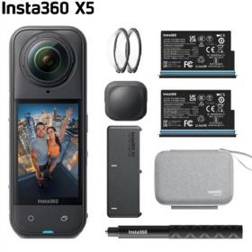 【長期保証付】【先着フラッシュクーポン 最大2000円OFF!】Insta360 Insta360 X5 エッセンシャルキット 8K360度アクションカメラ CINSAAHA-X504 国内正規品 INSTA360X5