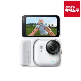 Insta360 GO Ultra スタンダードバンドル アークティックホワイト（CINSABEA-GOULTRA01） ビデオカメラ 4K 小型 高画質 ウェアラブル 《納期未定》