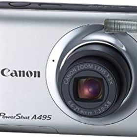 【中古】Canon デジタルカメラ PowerShot A495 シルバー PSA495(SL) wyw801m