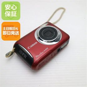 【中古】 美品 PowerShot A495 レッド 安心保証 即日発送 Canon デジカメ デジタルカメラ 本体 土日祝発送OK