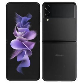 【中古】Bランク【やや傷や汚れあり】 SIMフリー SC-54B SAMSUNG Galaxy Z Flip3 5G 128GB ファントム ブラック 利用制限-(白ロム) 送料無料