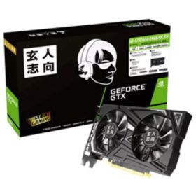 【中古】KuroutoShikou(玄人志向) GF-GTX1650-E4GB／OC／DF 【344-ud】